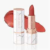 DEARDAHLIA Lip Paradise Effortless Matte Lipstick (Taylor) - Weightless & Silky Matte Lipstick with High-Pigment Color, Long-Lasting, Dahlia Petal Tip for Easy Use. Vegan & Cruelty-Free. 0.11 oz