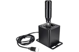 XBERSTAR Upgrade USB Simulator Gear Shifter for Logitech G29 G27 G25 G920 For Thrustmaster T300RS/GT Steering Wheel PC Sequen