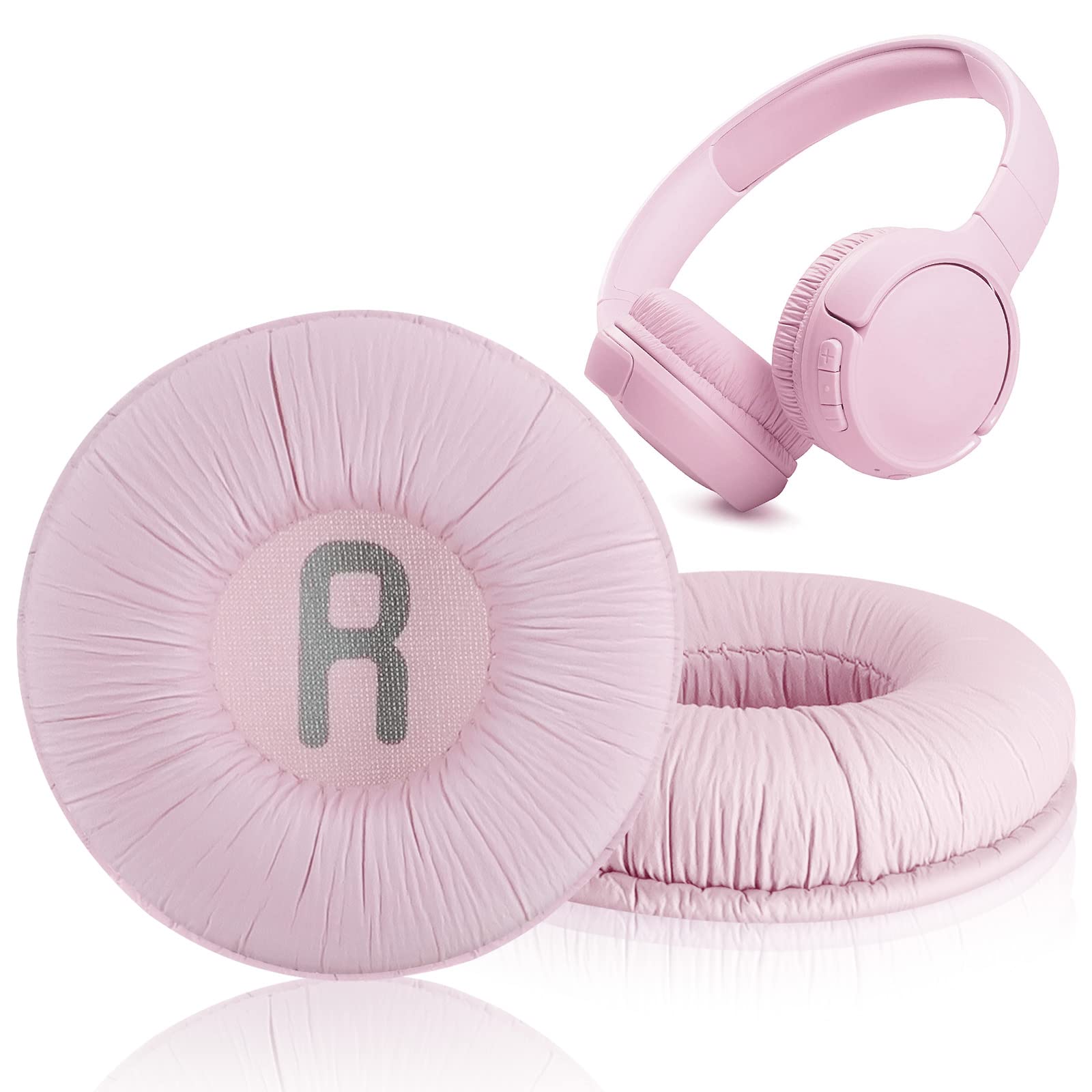 Headphones Replacement Earpads Ear Cushions for JBL Tune600 T450 T450BT T500BT JR300BT (pink)