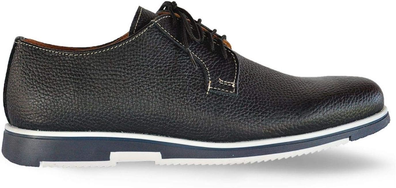 HAMILTON FOOTWEAR Zapatos para Hombre Estilo Casual de Agujeta en Piel
