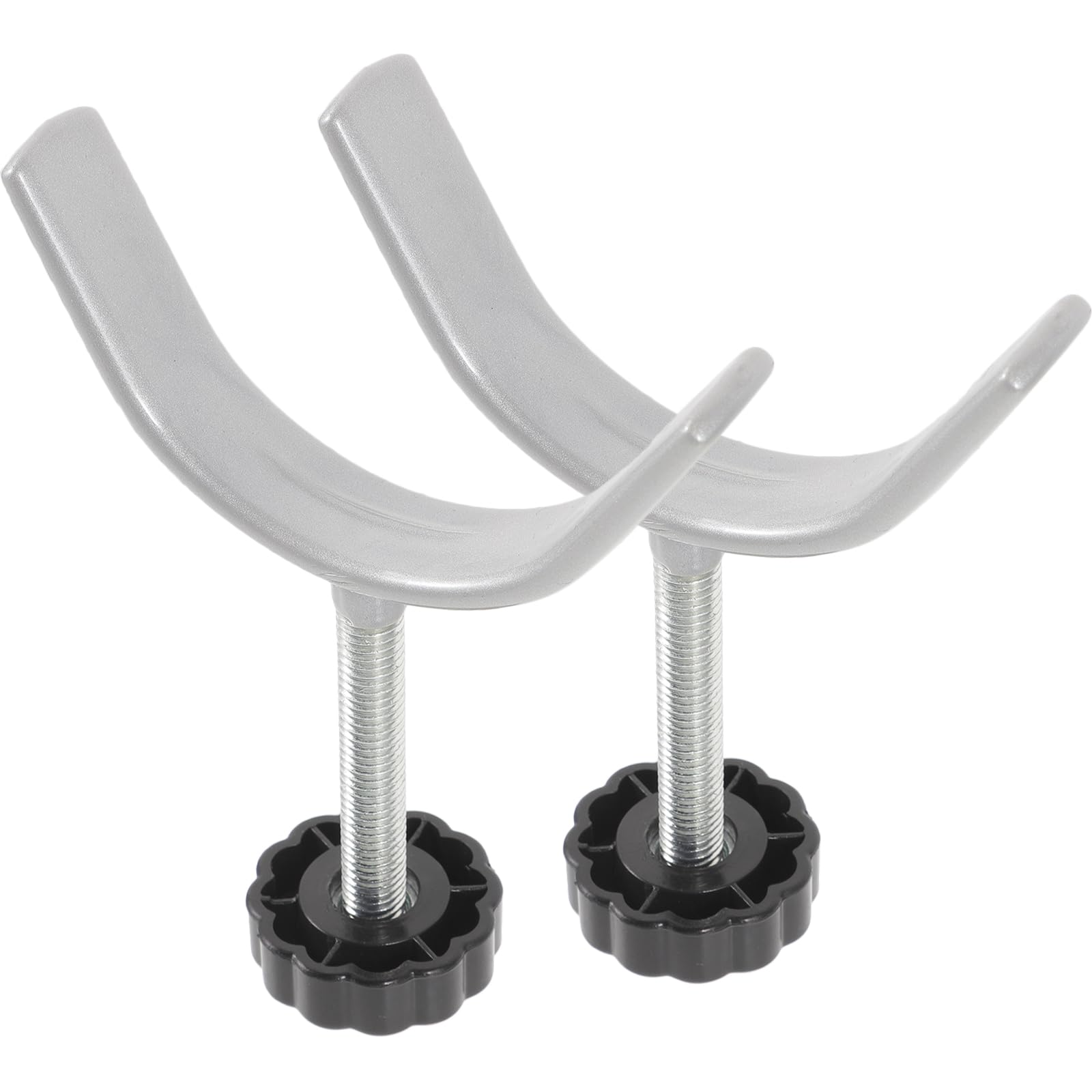 LALAFINA 2pcs Y Shaped Gate Extender Banister Gate Adaptors Pet Pressure Mounted Threaded Spindle Rods Replacement for Baby Pet