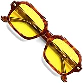 VANLINKER Retro Square Polarized Sunglasses for Women Men Vintage Rectangle Shades VL9832