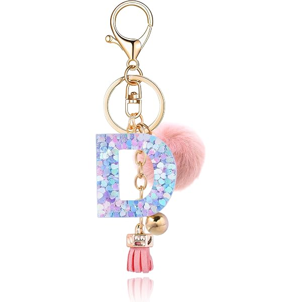 NEWEST 2-Pack Dragon Rhinestone Keychains – Cute Lucky Keychain Accessories For Car Keys, Backpacks, Or Gifts