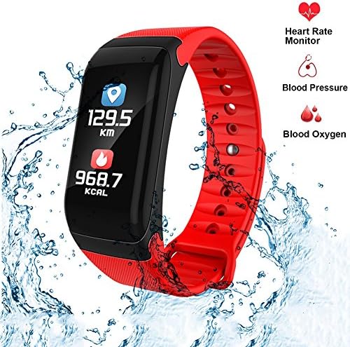 greatall Fitness Tracker/Smart Bracelet with Color Screen,Smart Wristband Waterproof Pedometer Activity Tracker with Sleep Monitor, Heart Rate Monitor, Blood Pressure/Oxygen Monitor