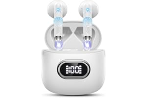 CONYAT Language Translator Earbuds Real Time, AI Translation Earbuds Real Time with 164 Languages & 5 Modes, 3-in-1 Bluetooth 5.4 Translator Device, 42H Translatior Headphones Business, Learning, White