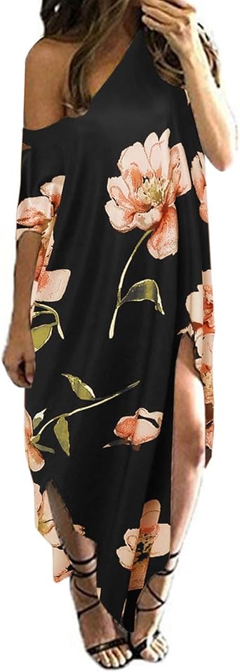 off the shoulder long sundress