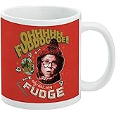 A Christmas story Only I didn't say Fudge Ceramic Coffee Mug, Novelty Gift Mugs for Coffee, Tea and Hot Drinks, 11oz, White