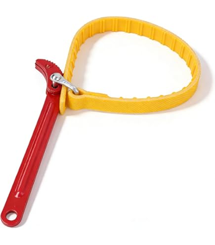 Jrifedptry Llave De Cadena De 12 Pulgadas – Acero Al Carbono, Ajustable 45.5 Cm, Ideal Para Filtros De Aceite Y Tuberías, Alto Par