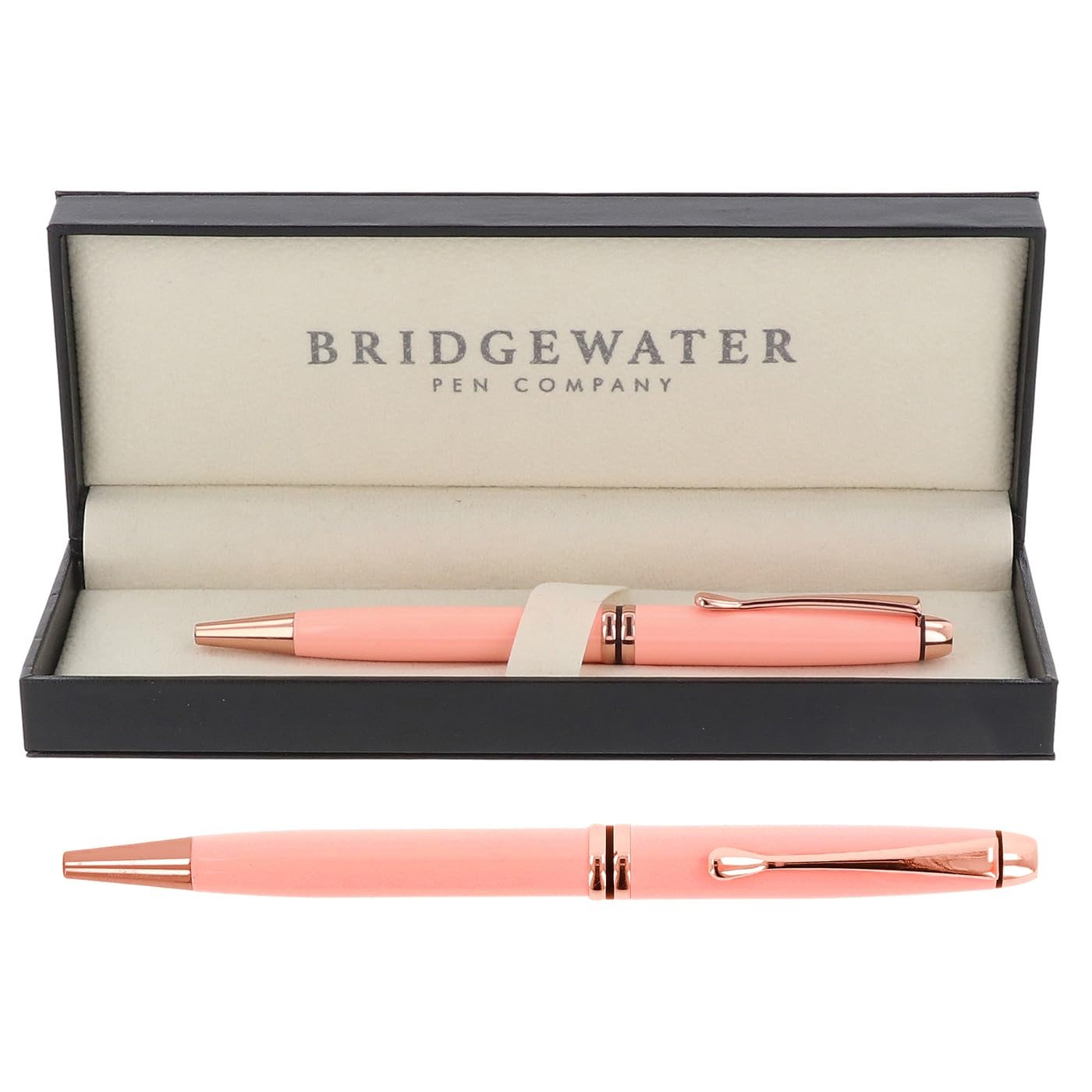 Bridgewater Pen Company Ladies Executive Ball Point Pen Collection, Boxed & Sleeved (Winchester, Gloss Pink)