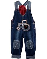 ACMEDE Baby Denim Overall - Jeans Latzhose Für Jungen & Mädchen, Baumwolle, Größen 80-100 - Perfekt Für Frühling/Sommer