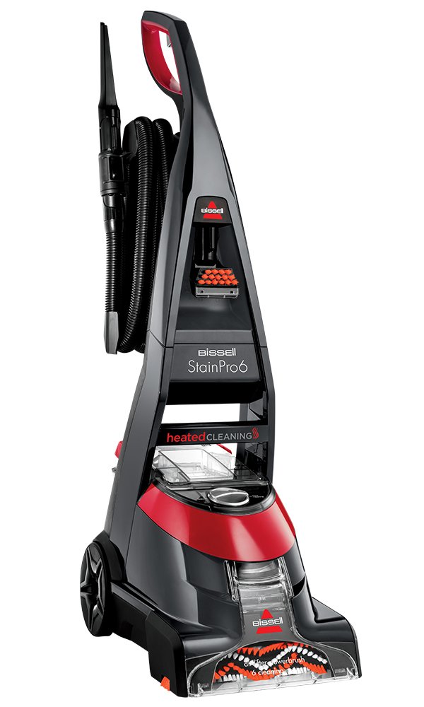StainPro 6 Carpet Cleaner 20096, Titanium/Red
