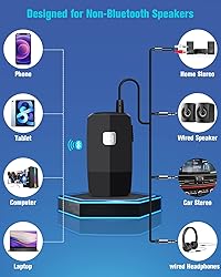 Golvery Upgraded Bluetooth 5.4 Receiver for