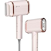 Professional High Speed Ionic Hair Dryer - 260,000 RPM Dual High-Speed Brushless Motors Blow Dryer for 6X Fast Drying,Low-Noise 4 Temps /4 Speeds,Hairdryer with Magnetic Concentrator for Women