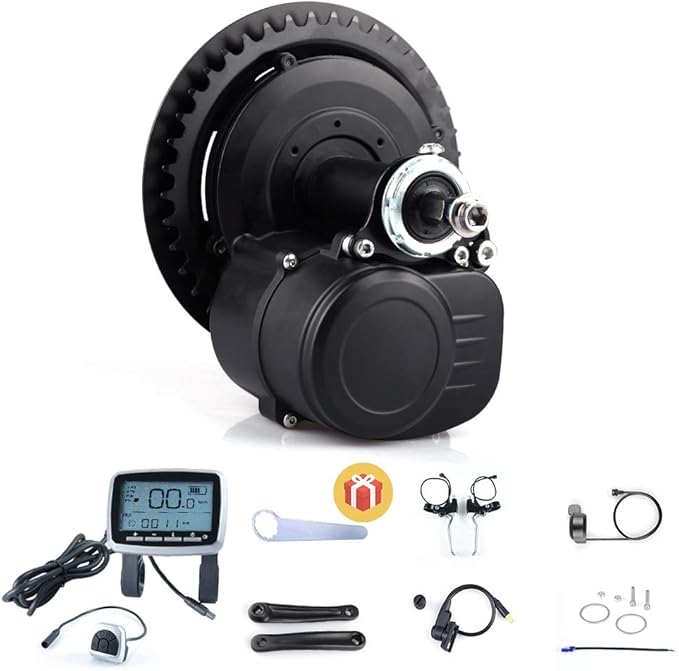 Tongsheng TSDZ2 36V 250W 350W 48V 500W Coppia Sensored DIY Kit Motore