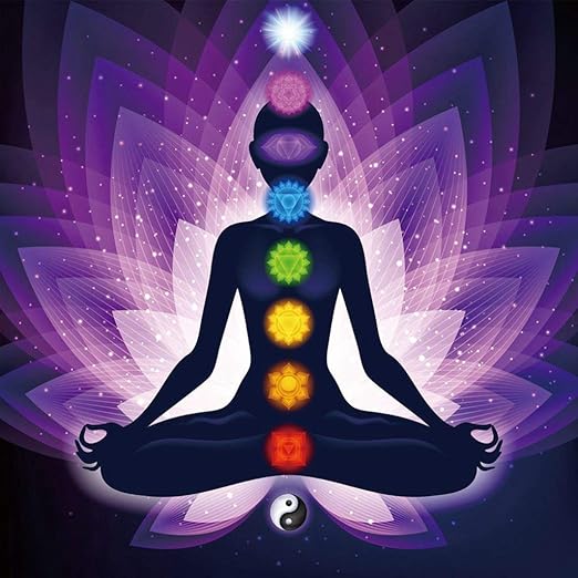 Amazon.com: Qoalips Chakra 5D Diamond Painting Kits, Meditating Woman