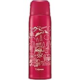 Zojirushi SJ-JS10RA Stainless Steel Bottle Mug, 1.0-Liter, Red