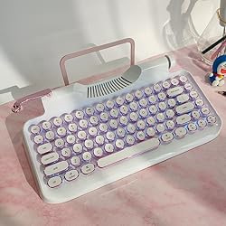RYMEK Typewriter Style Mechanical Wired & Wireless
