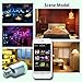 Smart LED Light Bulb - IVYOCK Color Changing Bulbs - Bluetooth Smartphone Controlled, Mood Lighting, Dimmable Reading Light, or Timer Wake Up Lightbulbs - Multicolored Party Lights