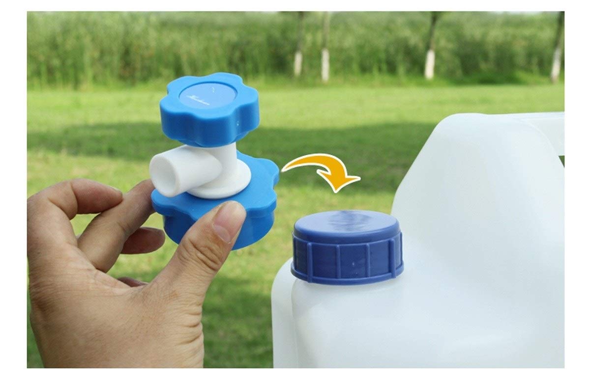 FMLFS 10L Bidón De Agua Sin BPA Depósito De Agua Emergencia Cubo ...