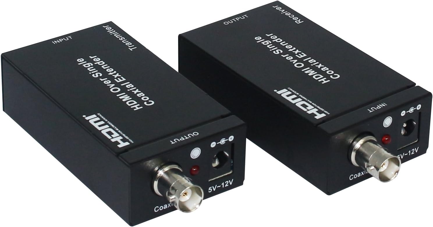 Eazy2hD HDMI Extender Over Single RG6 Coaxial Cable up Amazon.co.uk