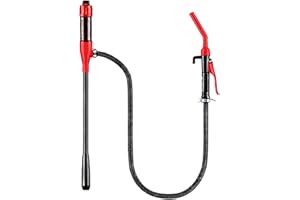 Kiweoci Electric Fuel Transfer Pump(Red)