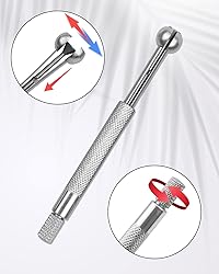 4 PCS Small Hole Gauge Set Ball Type, Full Round