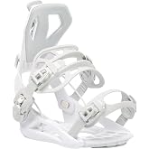 XCMAN Rear Step in Style Snowboard Bindings Lightweight Rear Entry All-Mountain Bindings for Men Women Easy in and Out