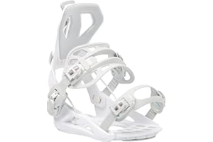 XCMAN Rear Step in Style Snowboard Bindings Lightweight Rear Entry All-Mountain Bindings for Men Women Easy in and Out