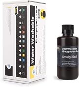 ELEGOO Water Washable 405nm Resin 1000g Smoky Black for LCD 3D Printing view 8