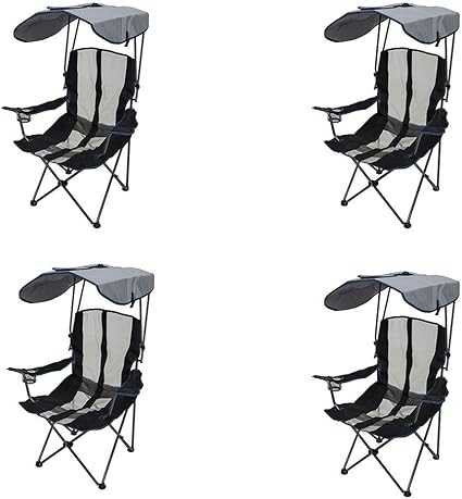 folding lawn chairs with canopy