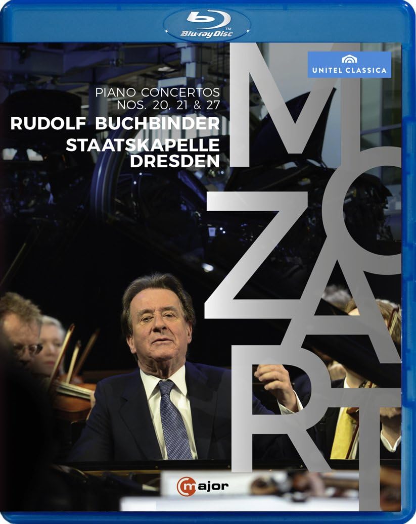 Mozart:Piano Concertos [Rudolf Buchbinder; Staatskapelle Dresden, Rudolf Buchbinder] [C MAJOR ENTERTAINMENT: BLU RAY] [Blu-ray]