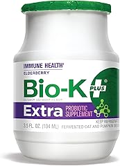 Bio-K Plus Organic Elderberry Immune Extra Probiotic 6pk, 3.5 FZ
