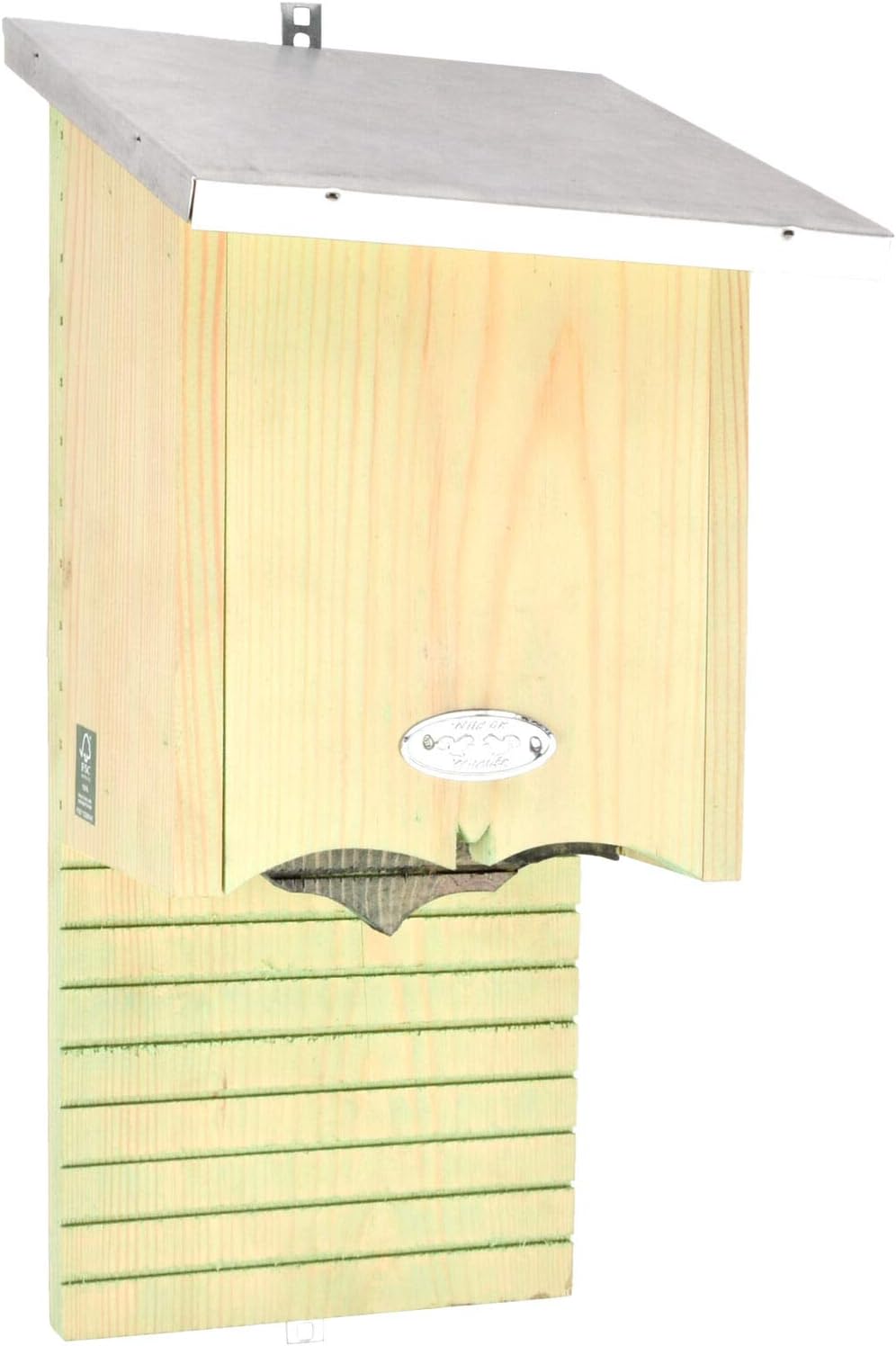 Nido para murciélago, madera de pino de cinc, FSC, 100 % vida ...