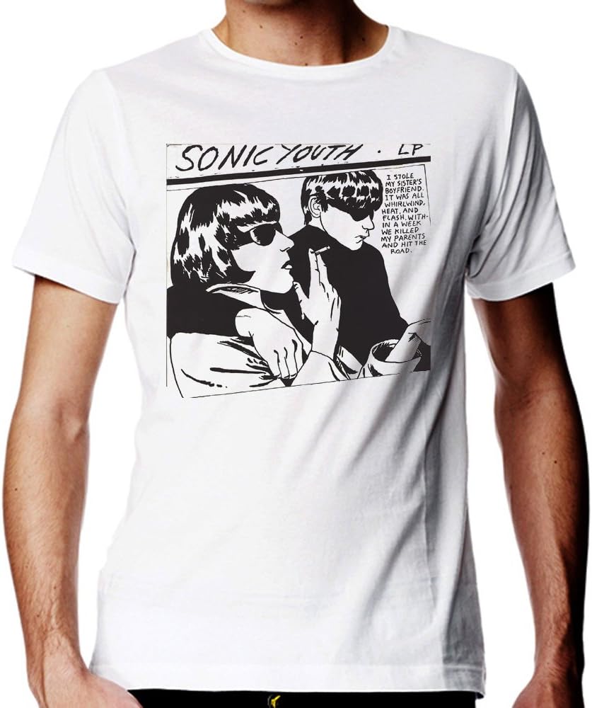 Electric ChairClassic Sonic Youth t-Shirt. Goo. White M
