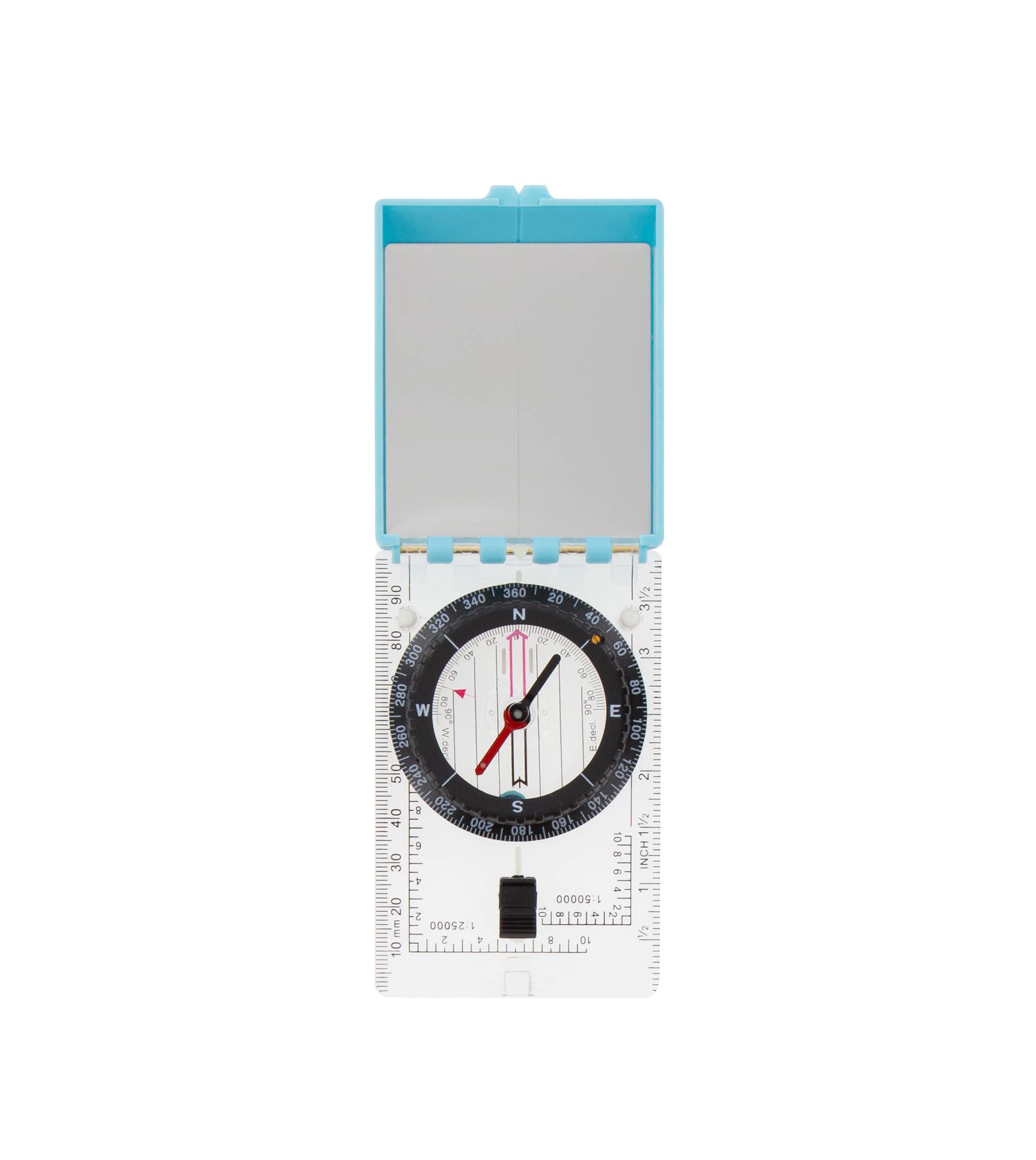 UST Compass Folding Map - Black, 15.5 x 11 x 2 cm