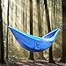 BabyNora Camping Double Hammock Lightweight Portable Parachute Nylon Hammock with Tree Straps Ropes for Outdoor Backpack Travel Beach Yard Hanging Bed Sleeping Swing