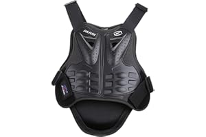 MERIGLARE Motorcycle Protection, Vest, Motorcycle Jacket Chest Back Protector Protective Gear Body,Armor for Snowboarding Mot