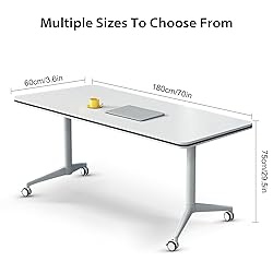 SOIUDNEB Conference Table,Wooden Folding Conference