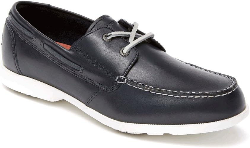 rockport navy blue shoes