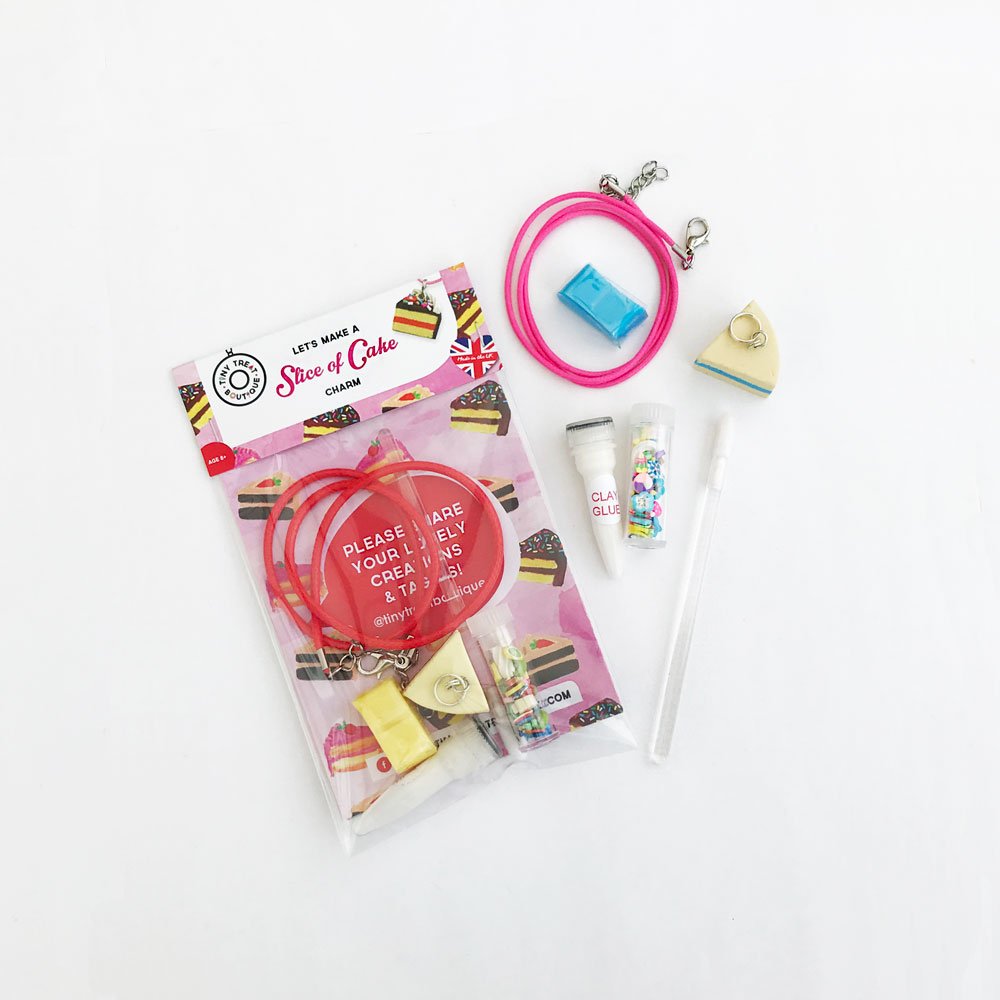 Cake Slice Jewellery Mini Kit Childrens Jewellery Making Set End of