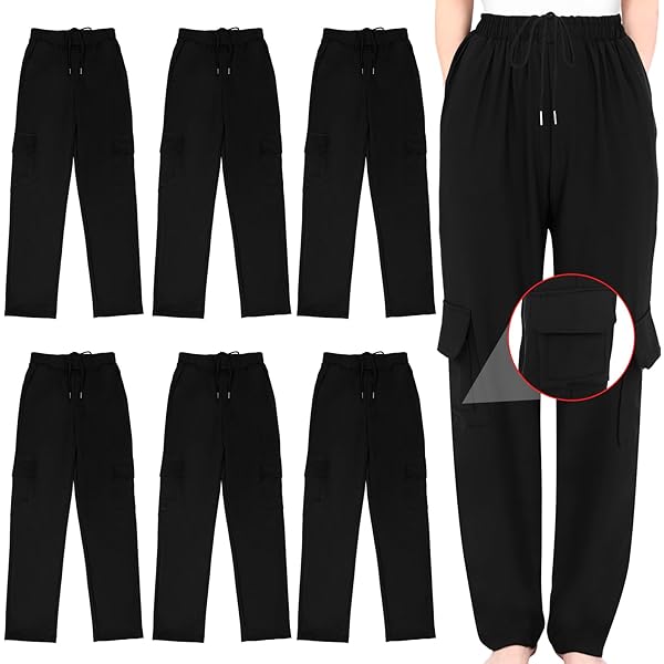 Chef Pants Nanxsonmens Baggy Restaurant Work Pants Elastic Waist
