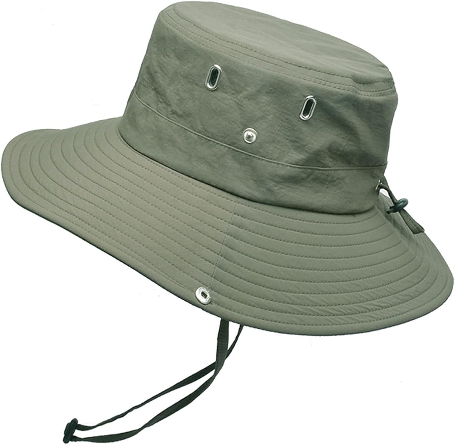 Yosemite Fishing Hat Summer Men Bucket Hat Solid Color Anti Sun Wide Brim Fisherman Cap with