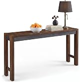 Signature Design by Ashley Counter Height Dining Table, 72-in Behind Couch | Seats 3, Veneers, Wood and engineered wood, Behind couch table, Slim 16-in depth, Torjin Series