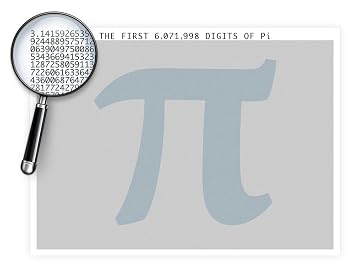 The Six Million Digits Of Pi Poster Amazoncouk Office - 