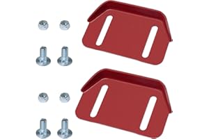 CheeMuii 784-5580 784-5580-0637 Skid Shoe Set 2 Pack Snow Thrower Slide Plate Shoes for Cub Cadet MTD Troy Bilt Storm Snow Boss 524 826 Snowthrower Snowblower