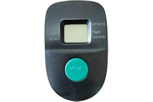 ROCKIBLE Professional Monitor Speedometer for Stationary Bikes Measurement LCD Display for Walking Machine Rowing Machine Counter Computer