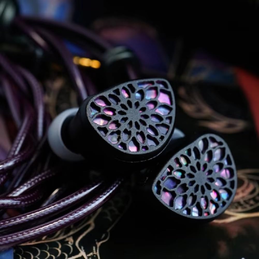 Photo 1 of syeindunce TANGZU Zetian Wu Legend in-Ear Monitor Earphones, Dual Planar Hybrid Driver Earbuds, HiFi Wired IEM Headphones with 0.78mm Detachable Cable Design (4.4mm)