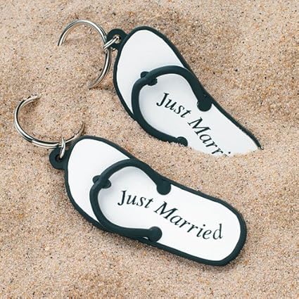 flip flop wedding favors