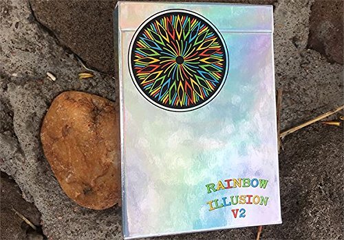 Magic Trick | Rainbow Illusion Metallic Playing Cards V2 | Custom Designed Deck