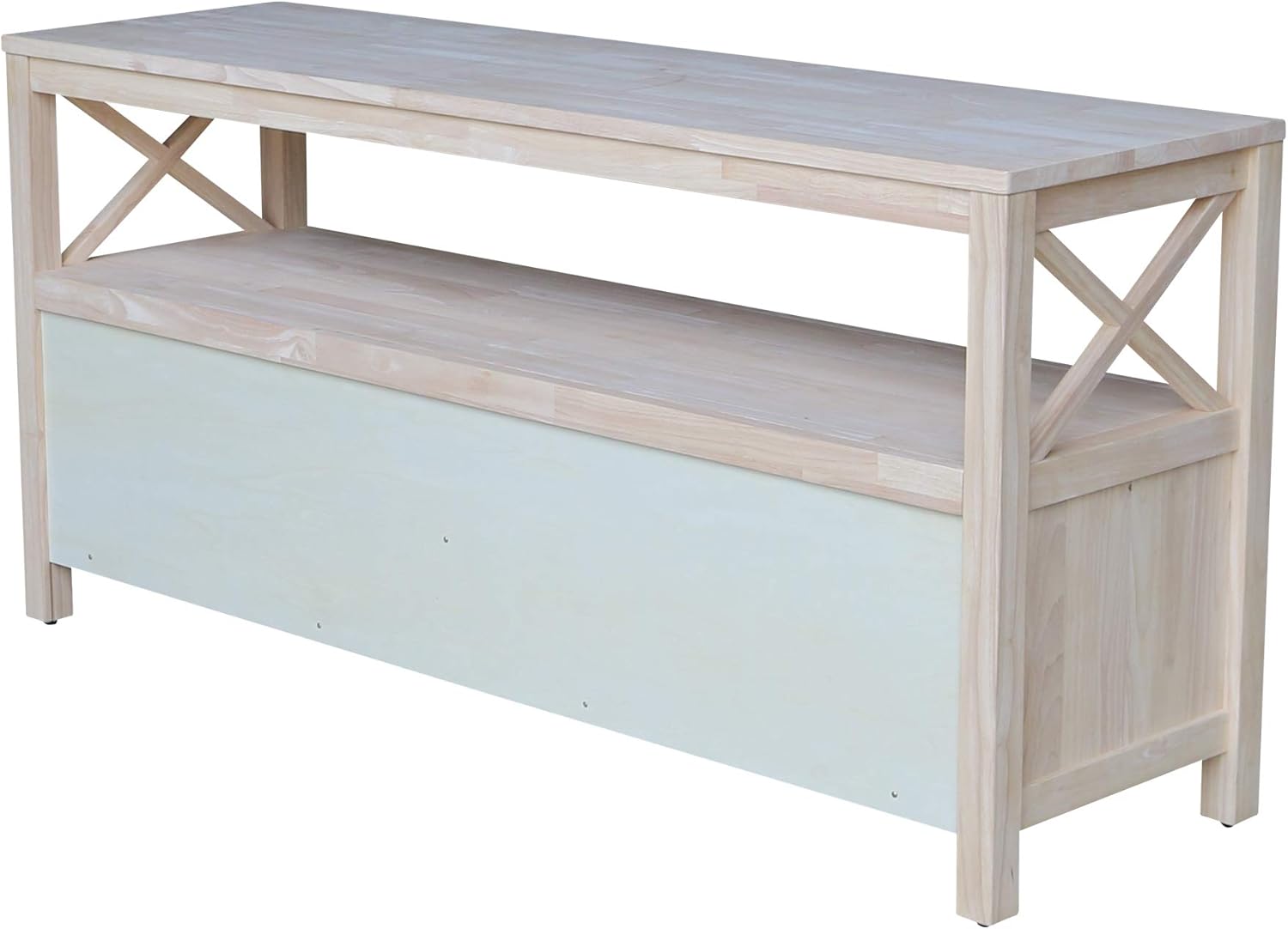 unfinished changing table